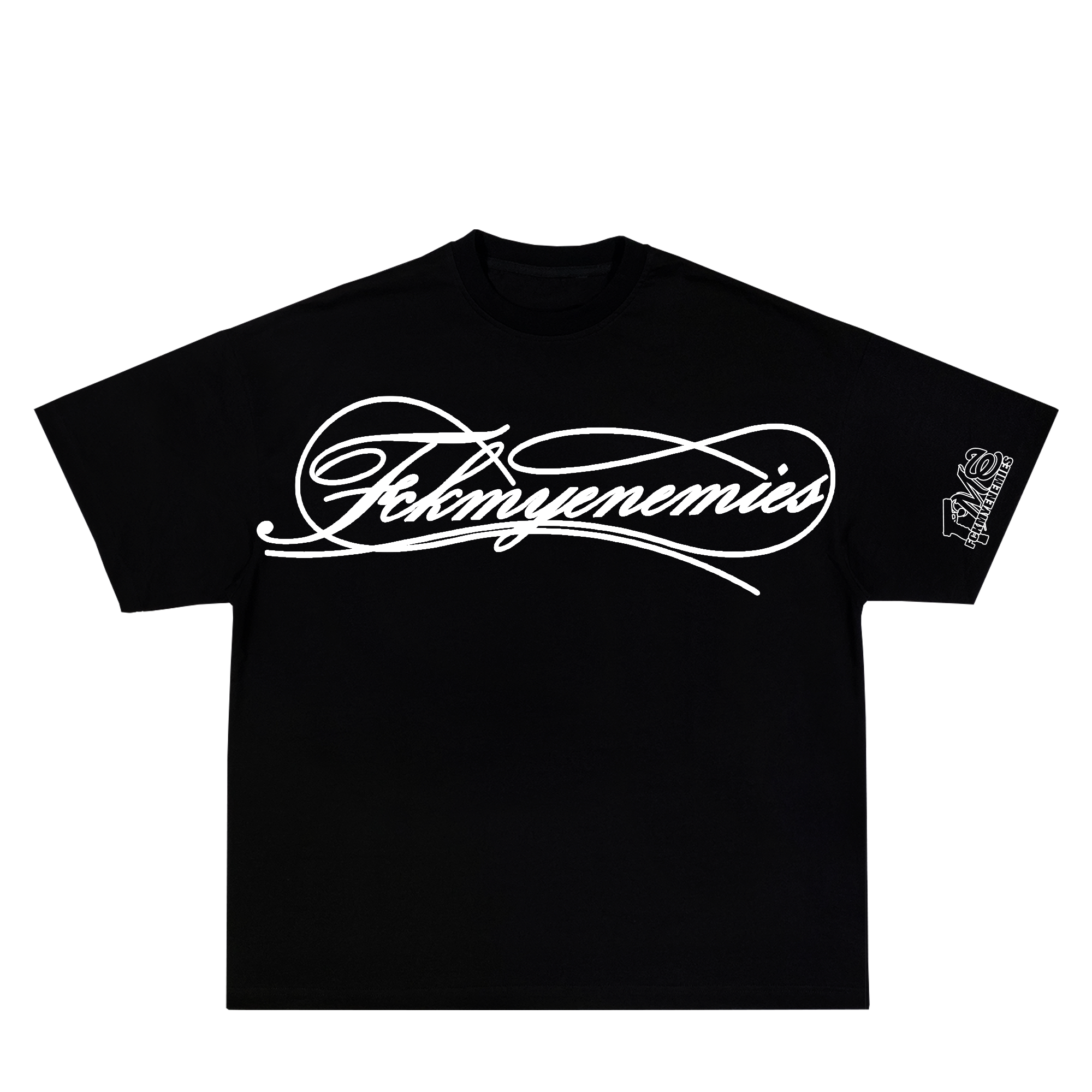 FME Script Tee -Black – againstthemall/fme