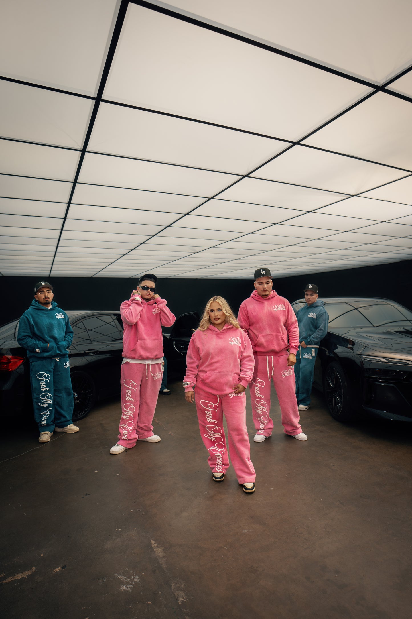 FCKMYENEMIES Sweatpants -Pink