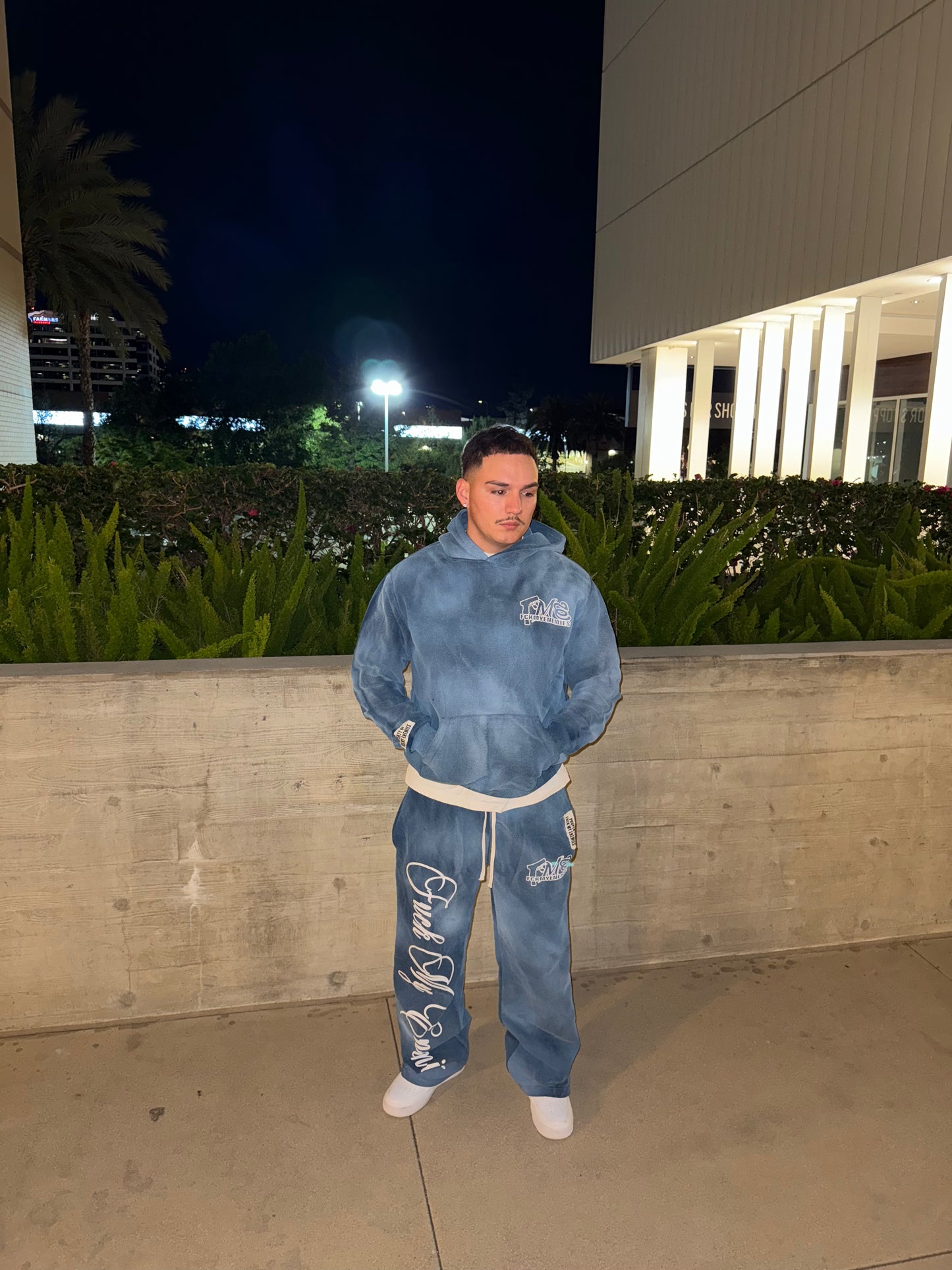 FCKMYENEMIES Hoodie -Blue