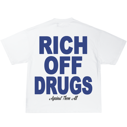 Rich Off Drugs Tee -White