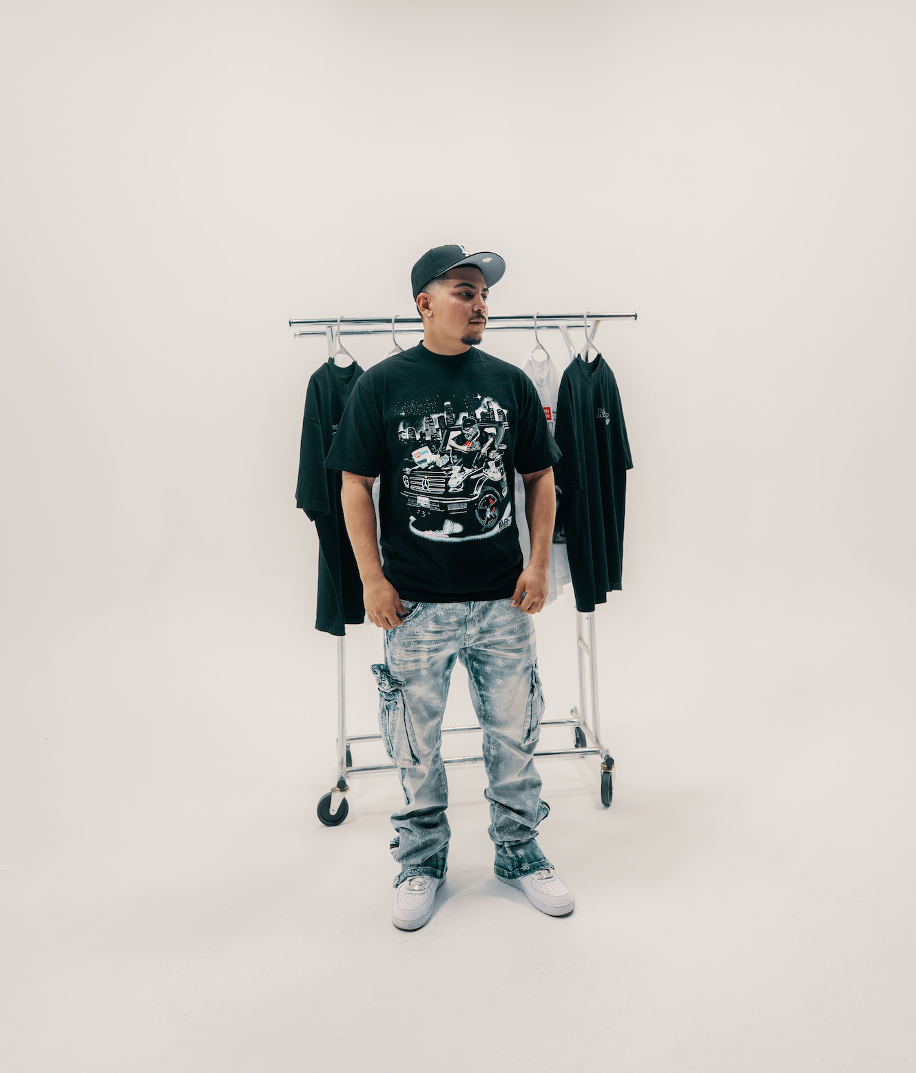FCKMYENEMIES Trappin Tee -Black