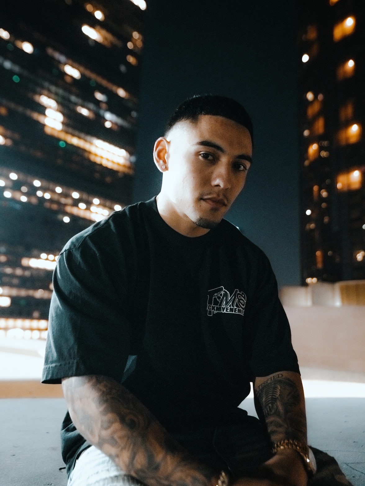 FCKMYENEMIES Tee -Black