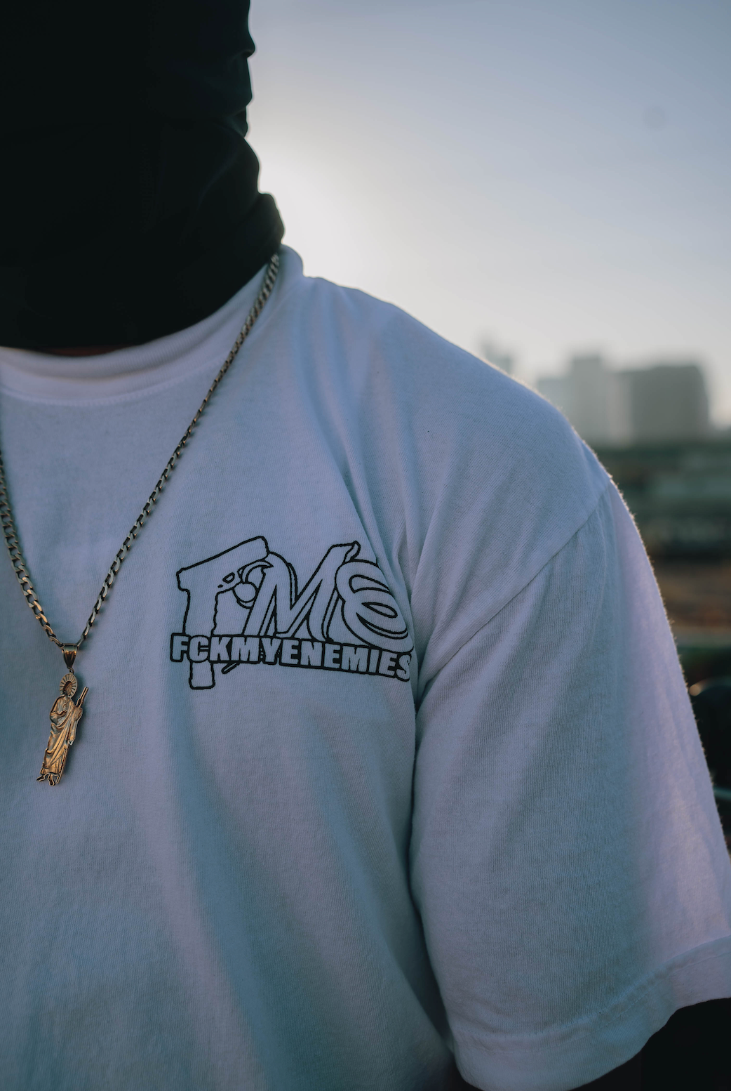 FCKMYENEMIES Tee -White