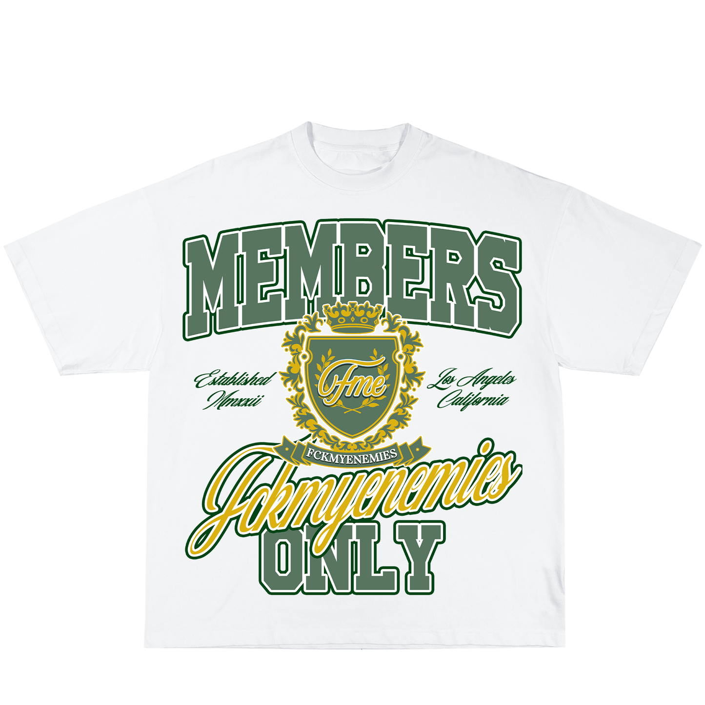 FME University Tee -White