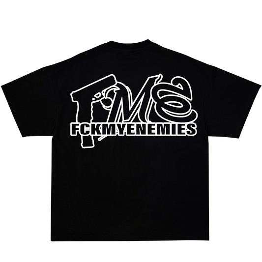 FCKMYENEMIES Tee -Black