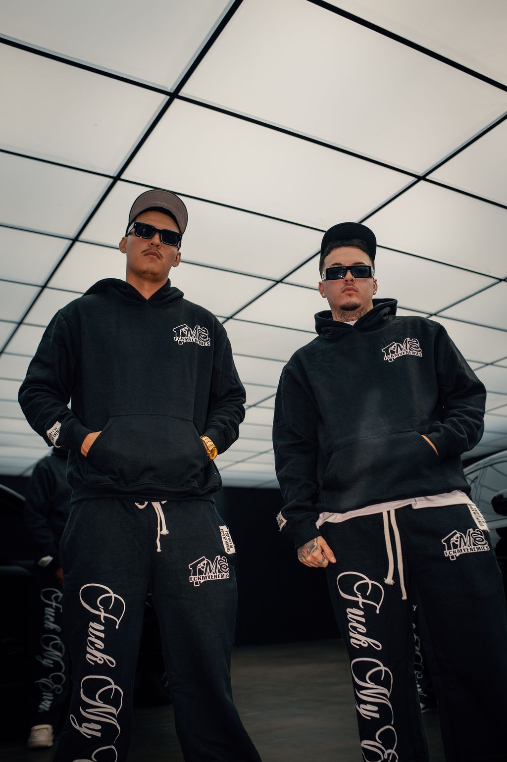 FCKMYENEMIES Sweatpants -Black
