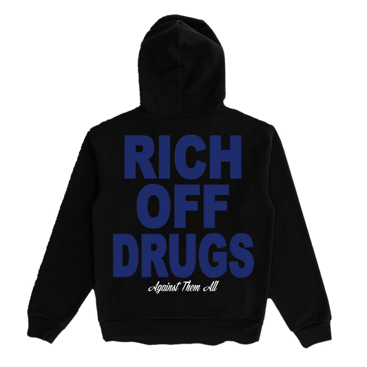 Rich Off Drugs Hoodie -Black