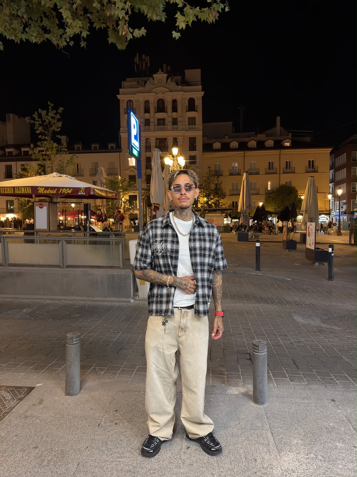 FME Flannel -Black