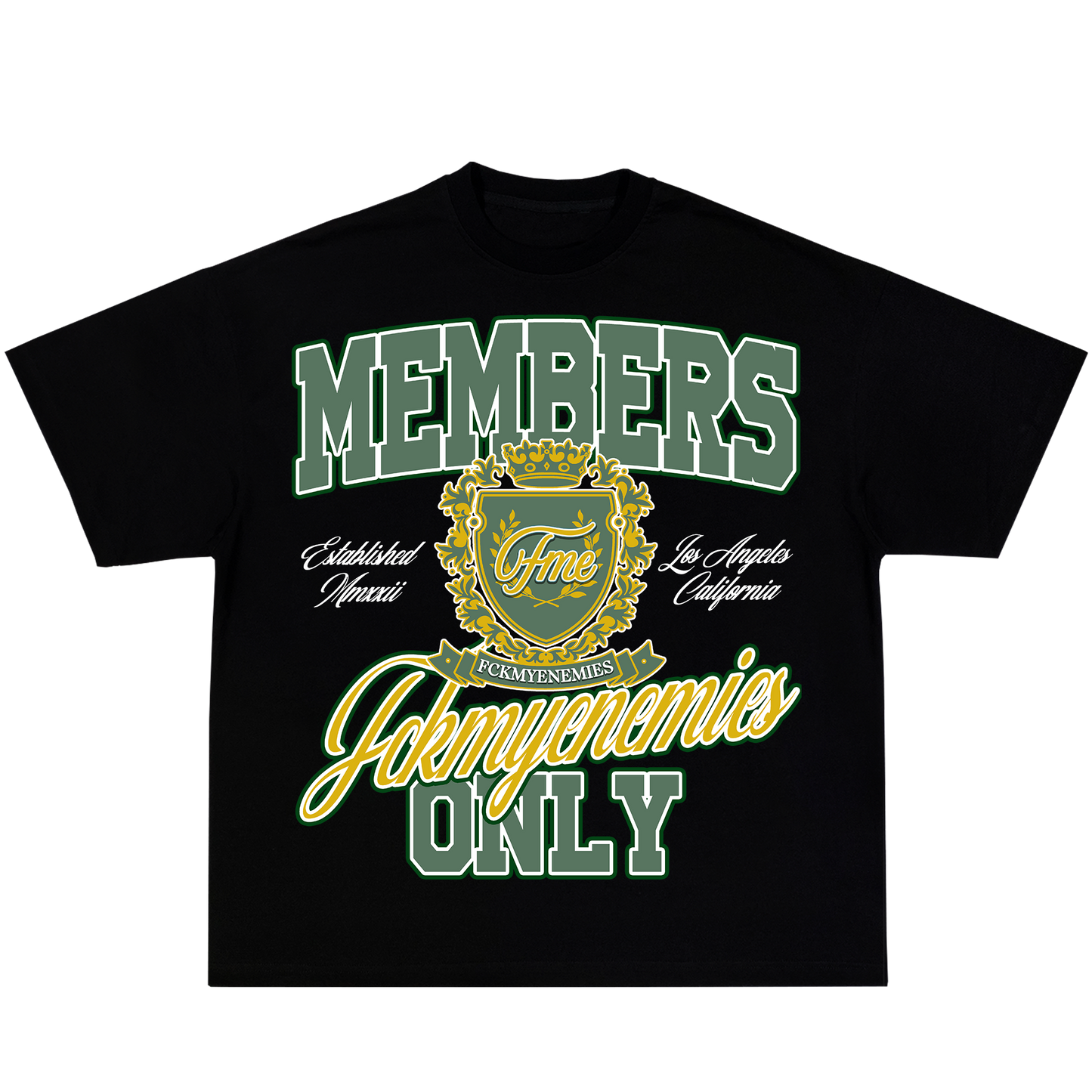 FME University Tee -Black