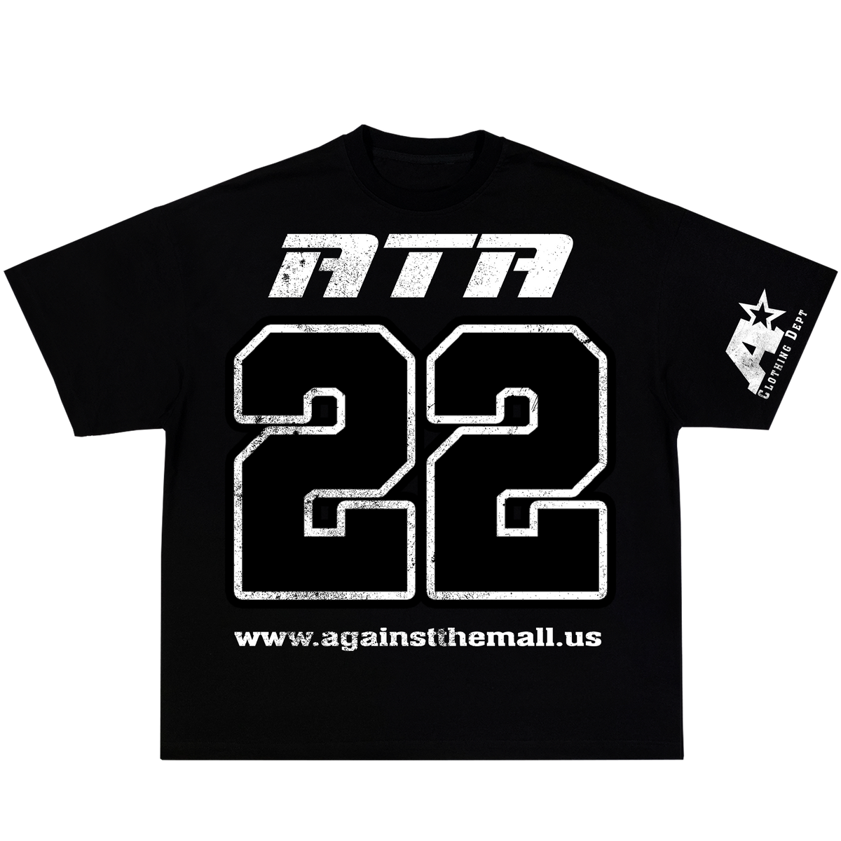 ATA Jersey Tee -Black
