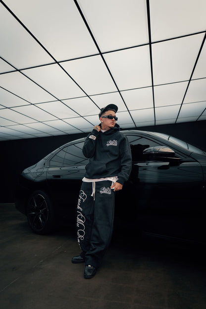 FCKMYENEMIES Sweatpants -Black