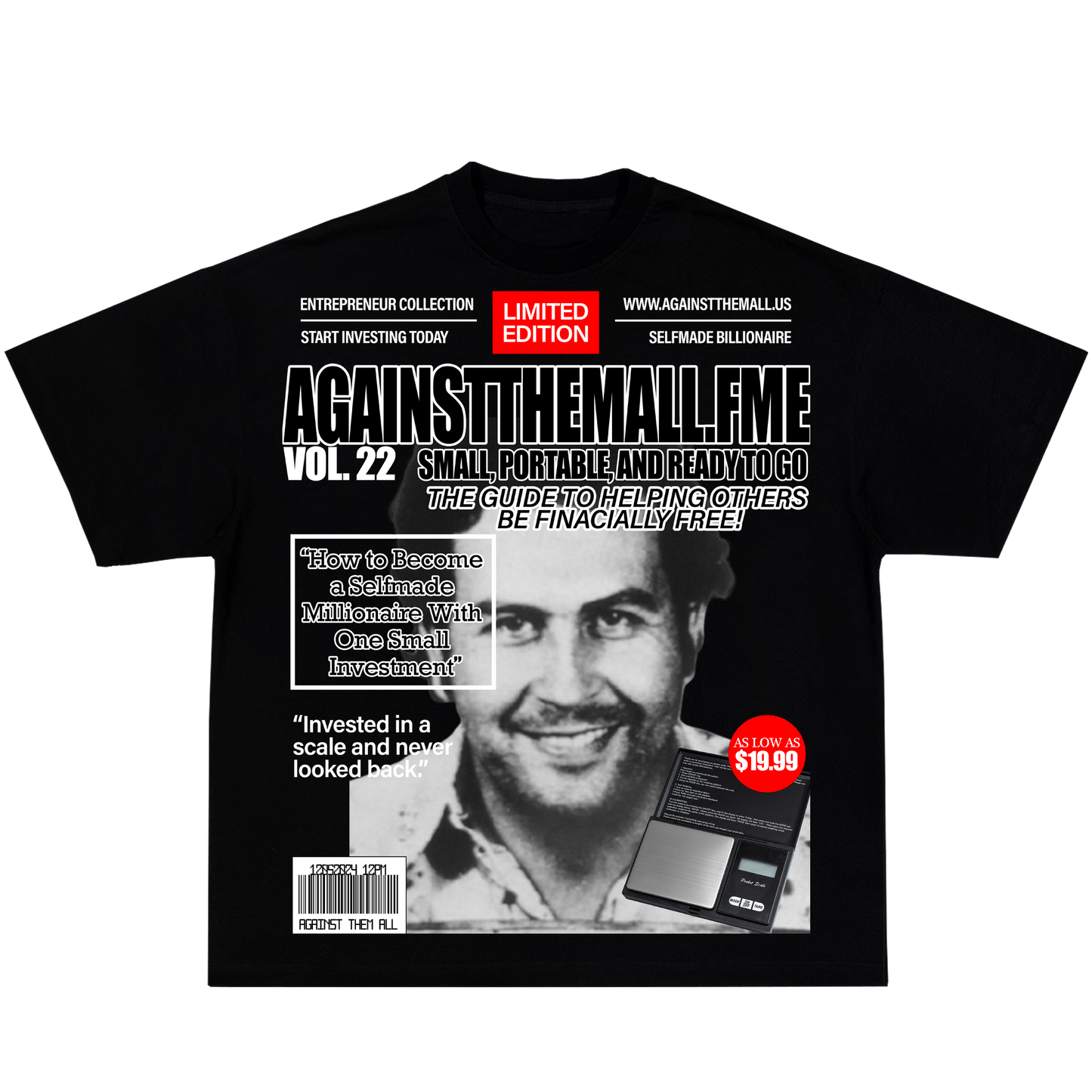 Entrepreneur Tee -Black