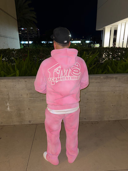 FCKMYENEMIES Hoodie -Pink