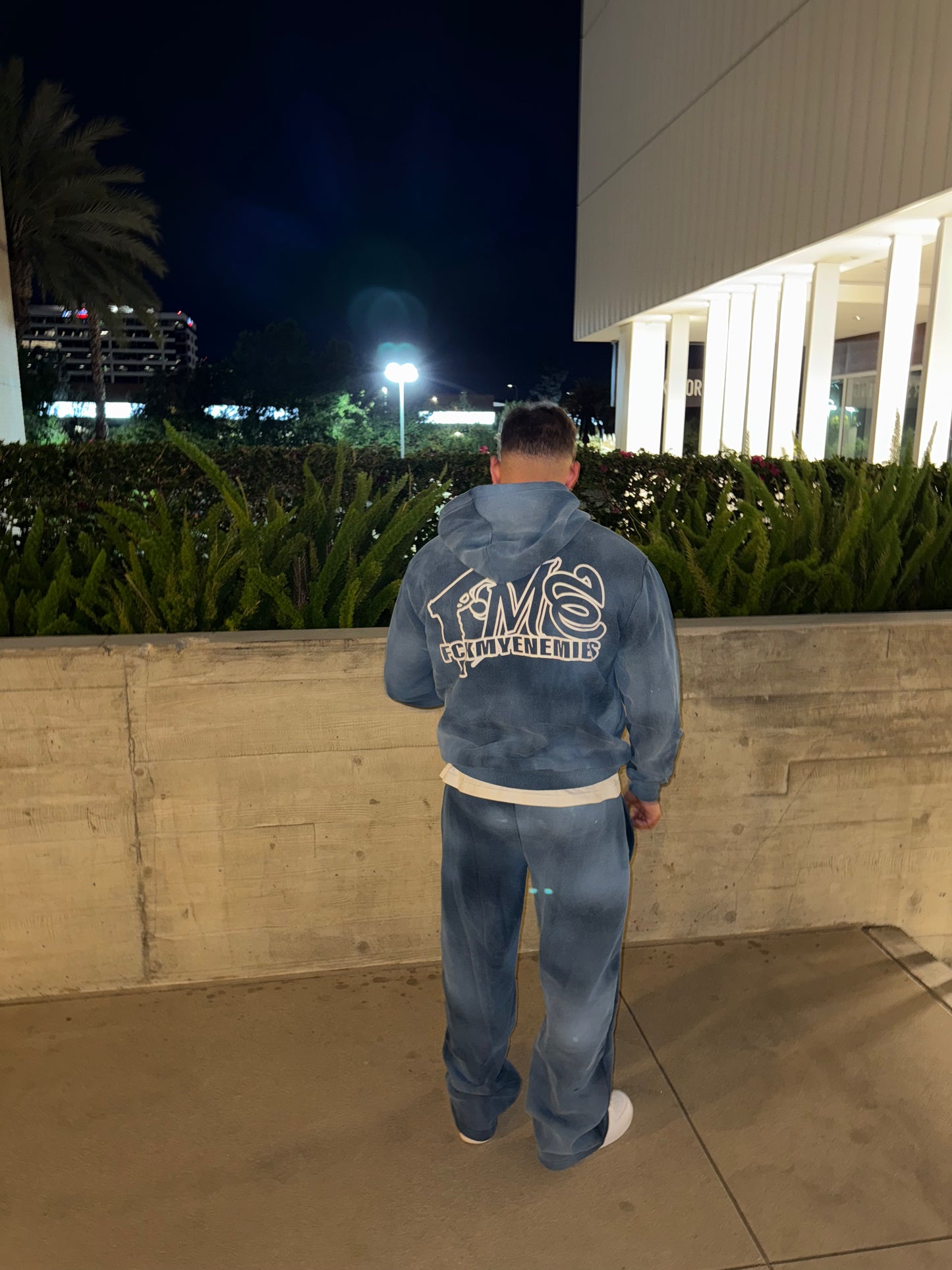 FCKMYENEMIES Hoodie -Blue