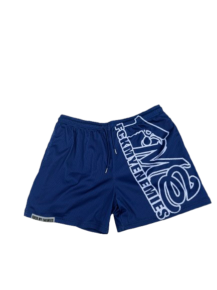 FME Mesh Shorts -Blue