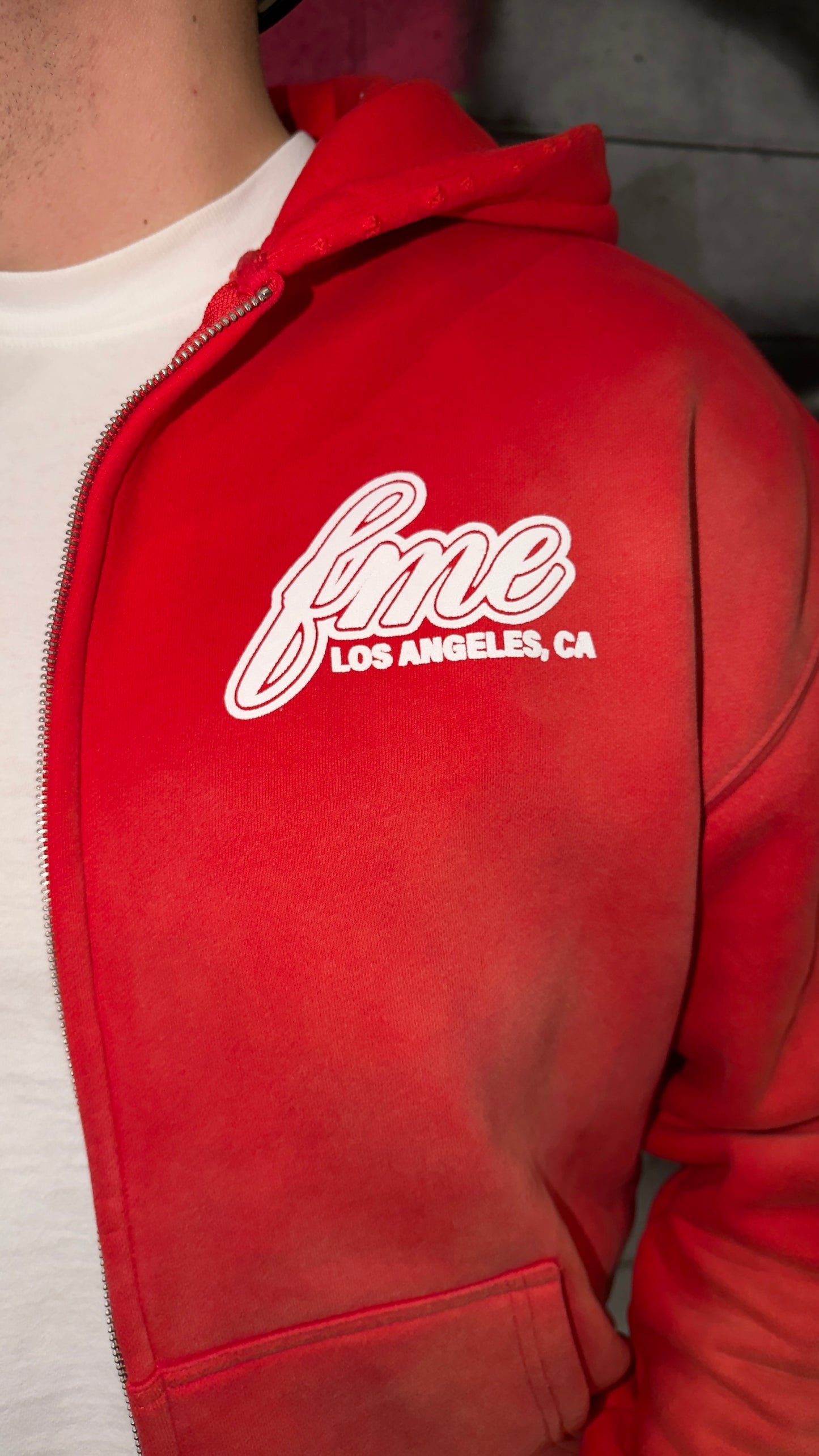 FME Script Zip Up -Red