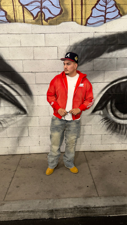 FME Script Zip Up -Red