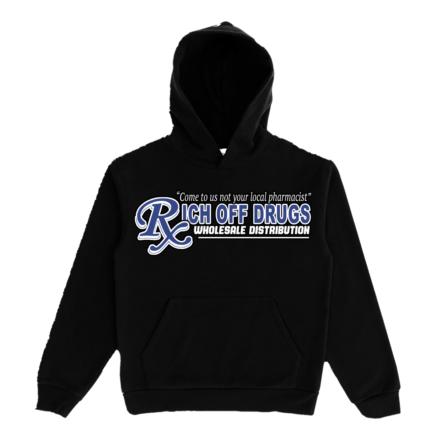 Rich Off Drugs Hoodie -Black