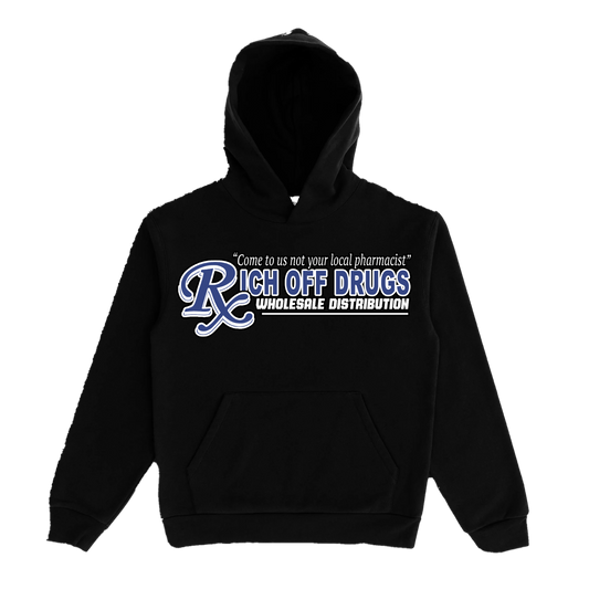 Rich Off Drugs Hoodie -Black