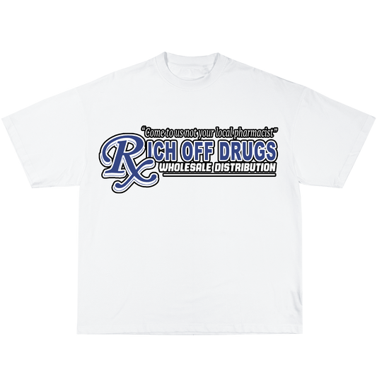 Rich Off Drugs Tee -White