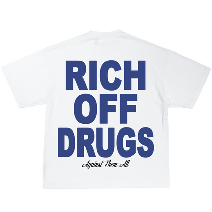 Rich Off Drugs Tee -White