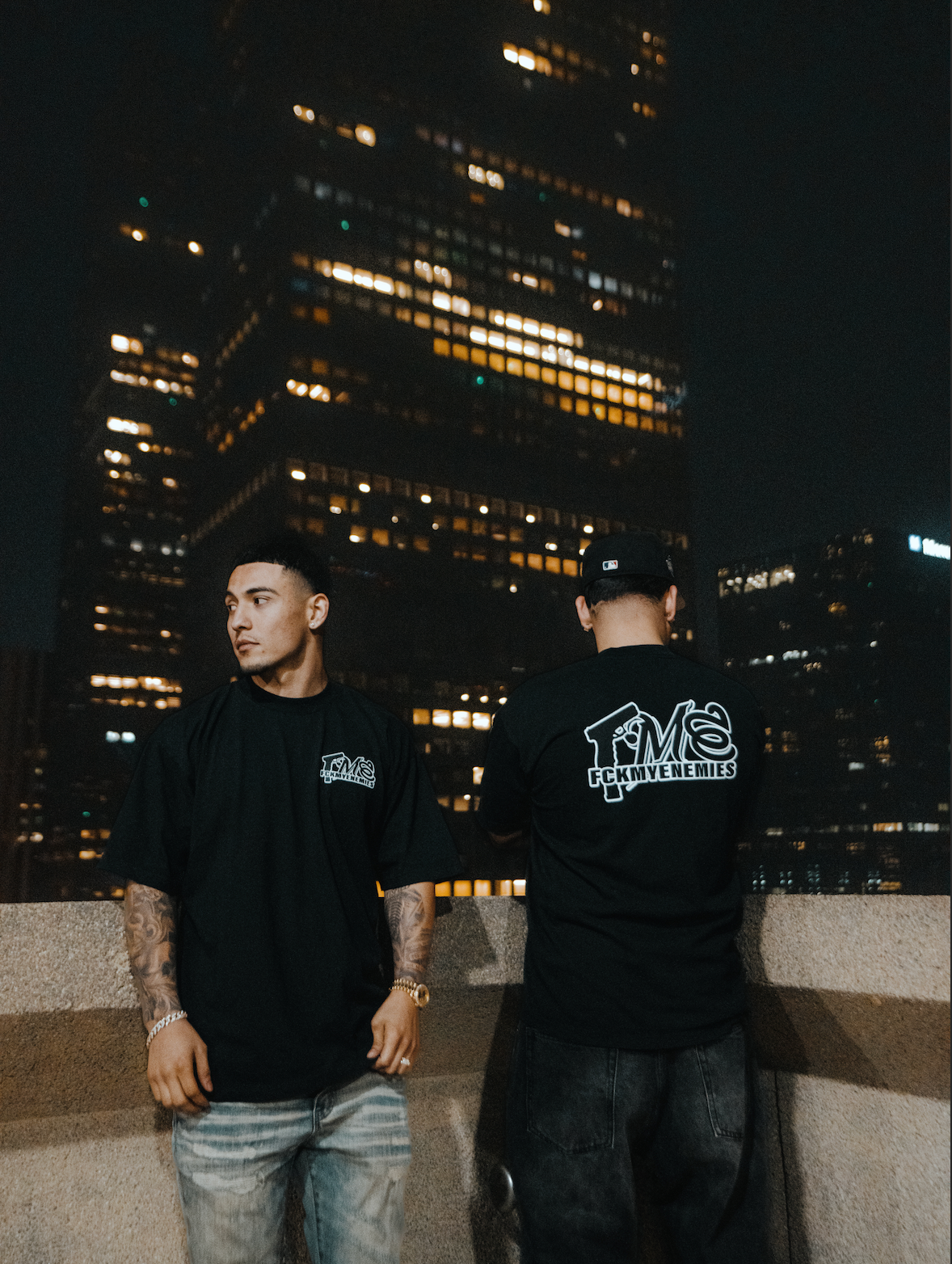 FCKMYENEMIES Tee -Black