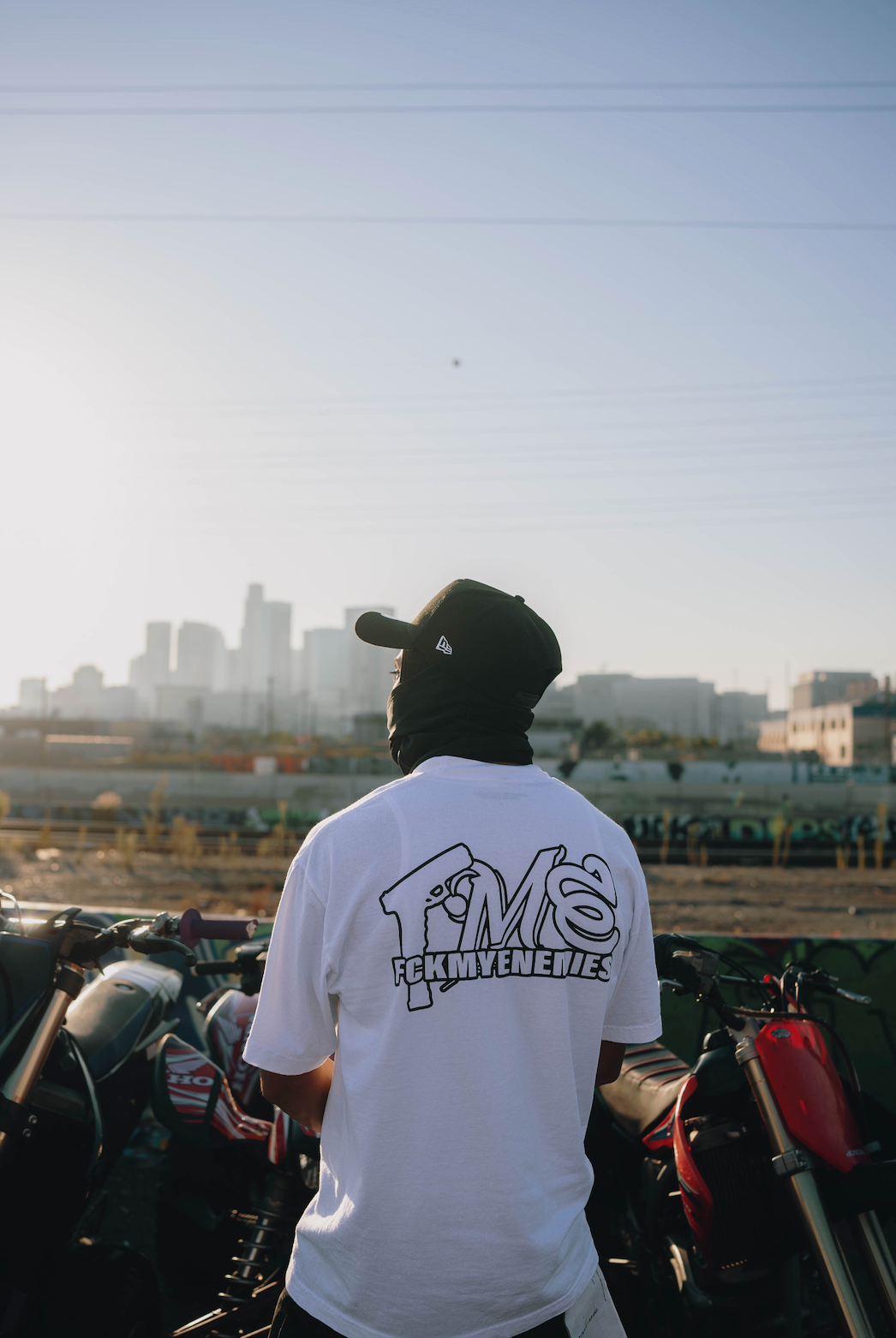 FCKMYENEMIES Tee -White