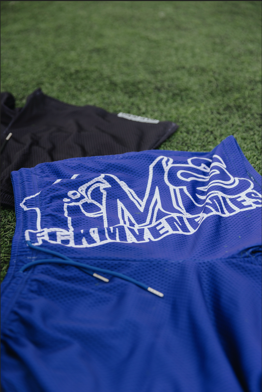FME Mesh Shorts -Blue