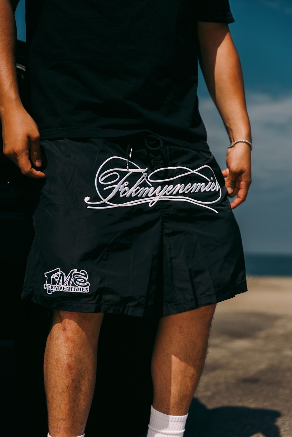 FME Nylon Shorts -Black