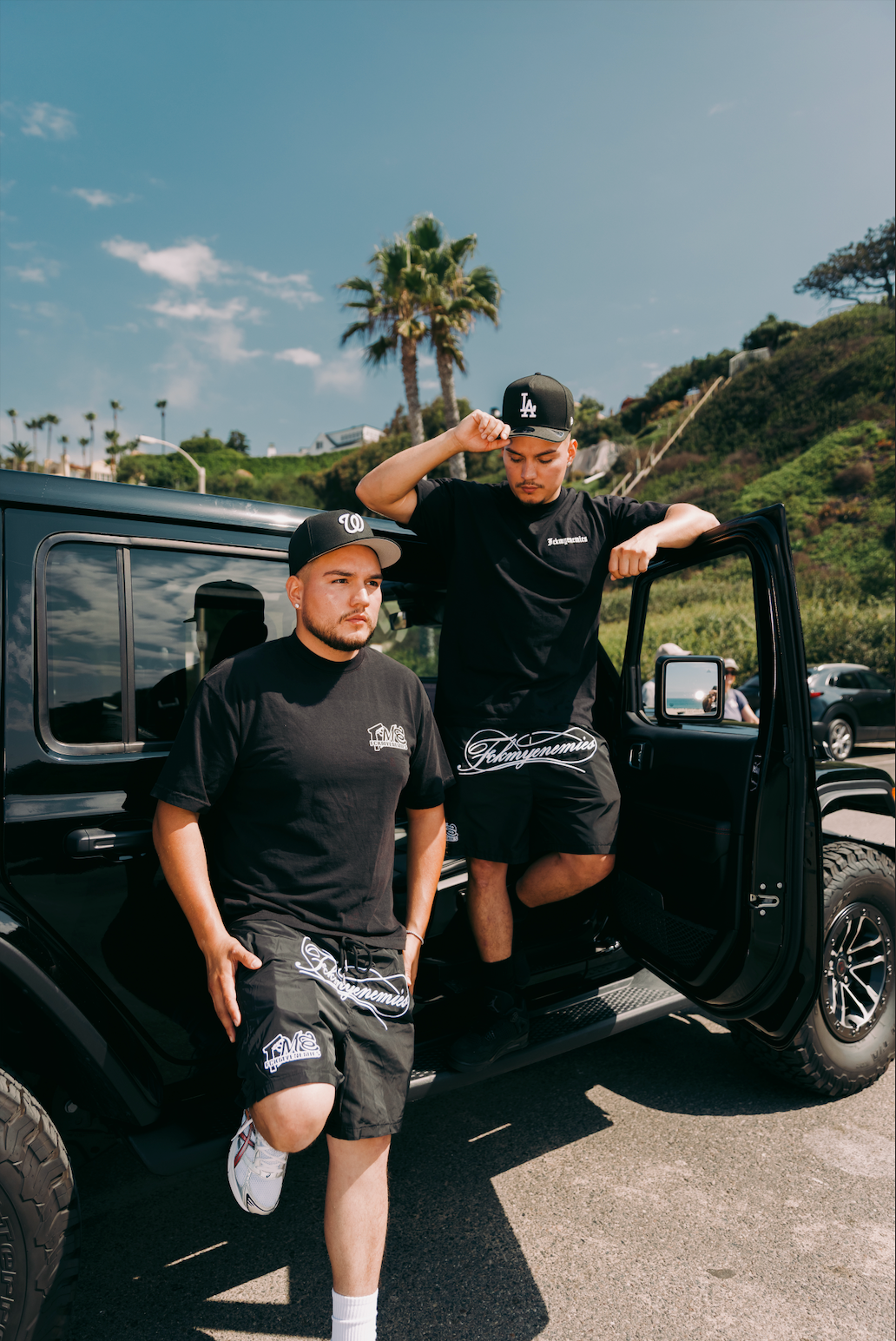 FME Nylon Shorts -Black