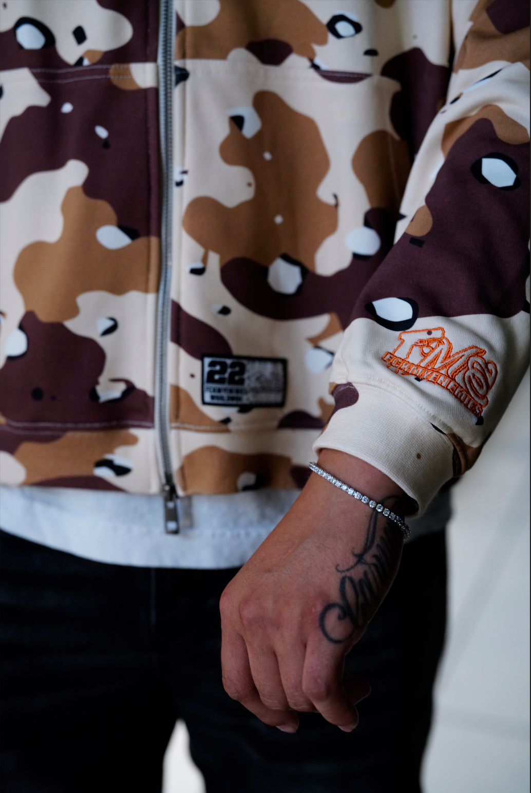 FME Camo Zip Up -Camo