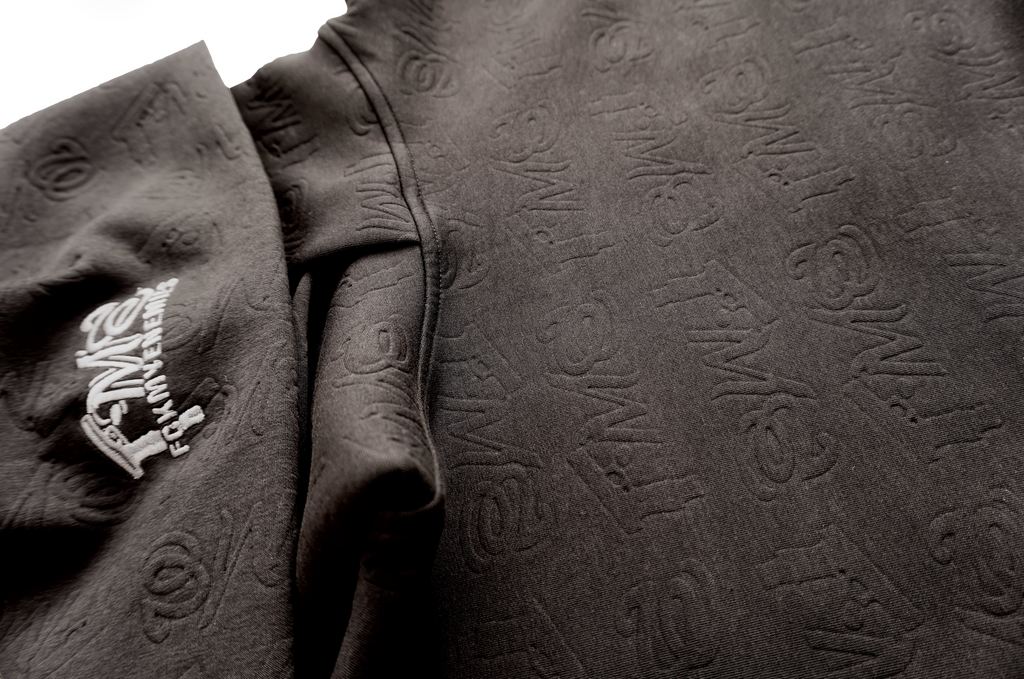 FME Embossed Hoodie -Black