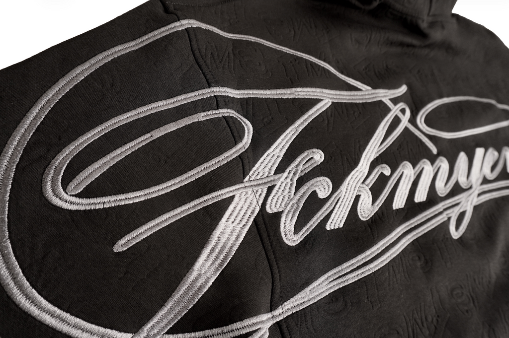 FME Embossed Hoodie -Black