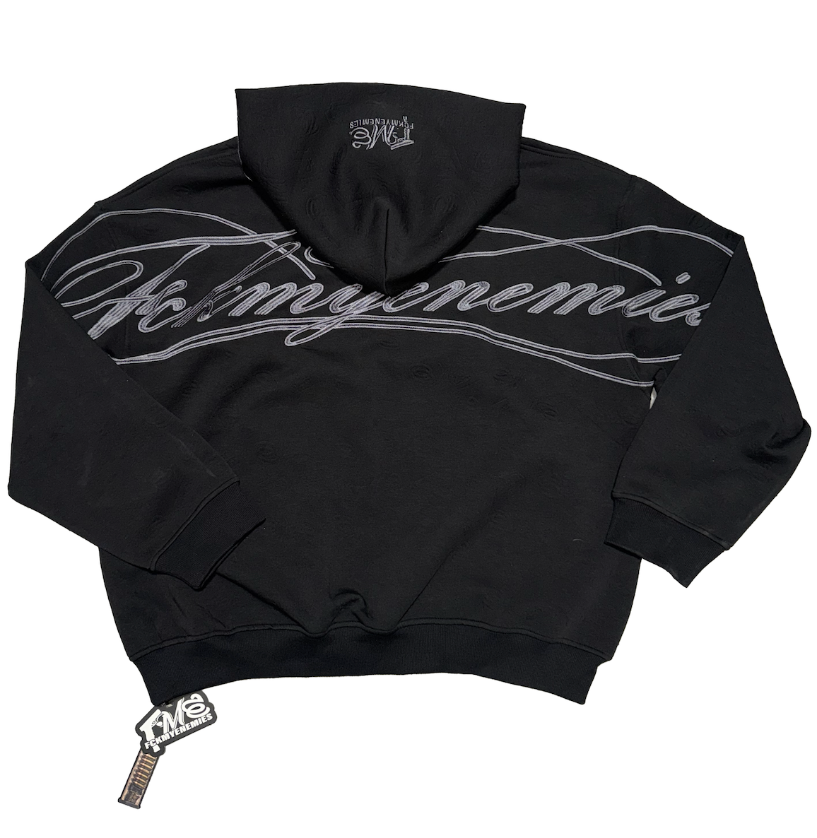 FME Embossed Hoodie -Black
