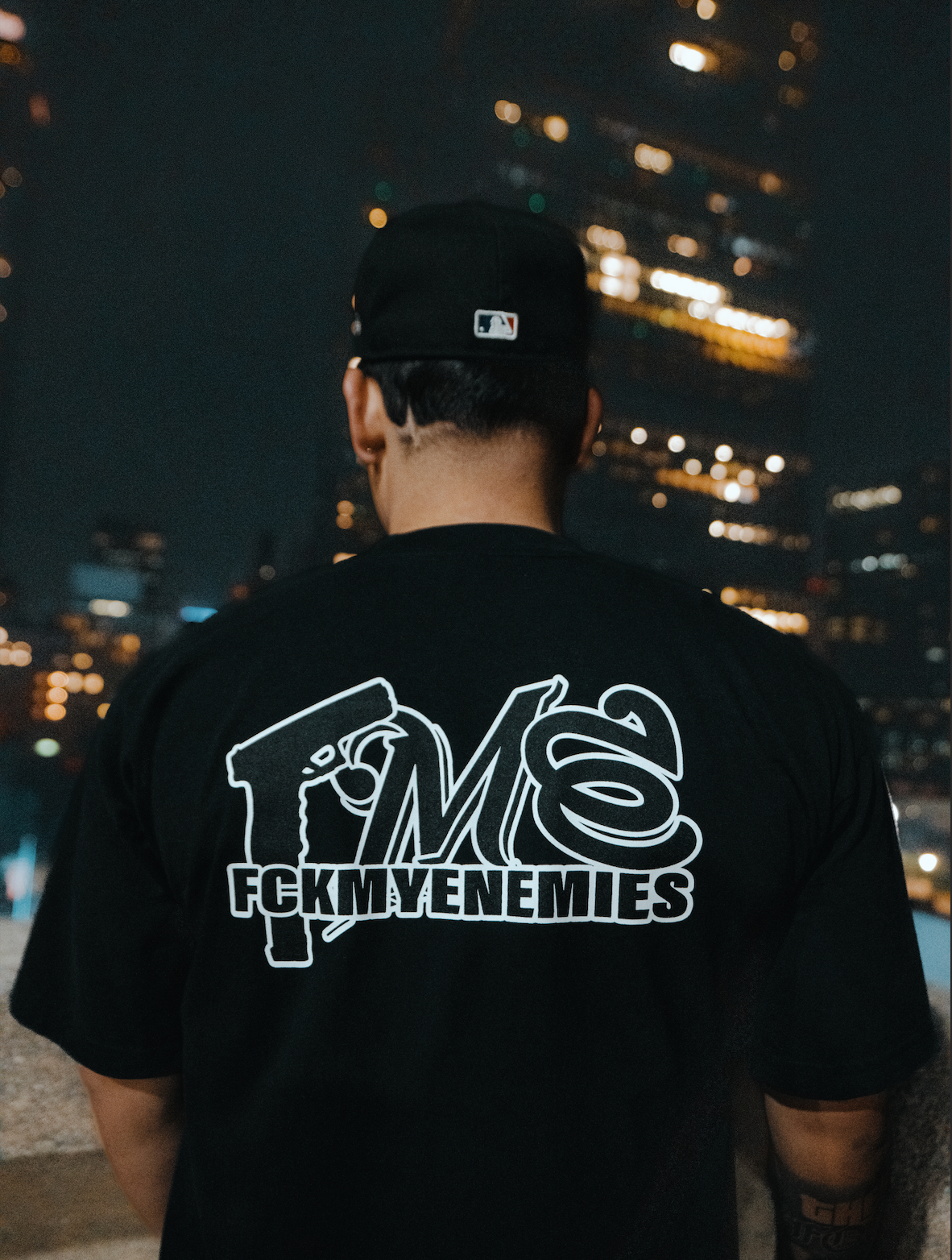 FCKMYENEMIES Tee -Black