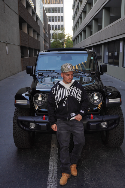 FME Script Zip Up -Black