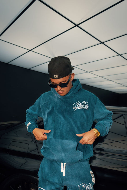 FCKMYENEMIES Hoodie -Blue