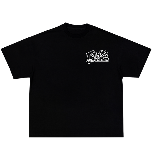 FCKMYENEMIES Tee -Black