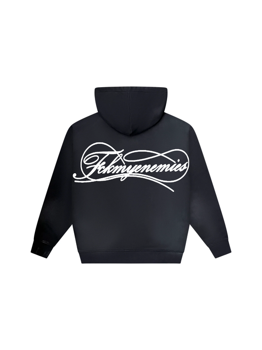 FME Script Zip Up -Black