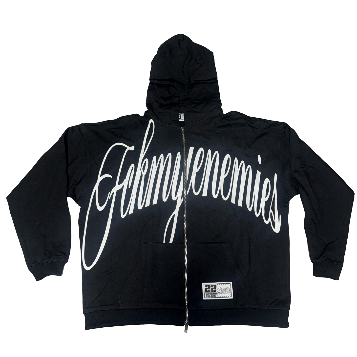 FME Script Zip Up -Black