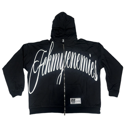 FME Script Zip Up -Black