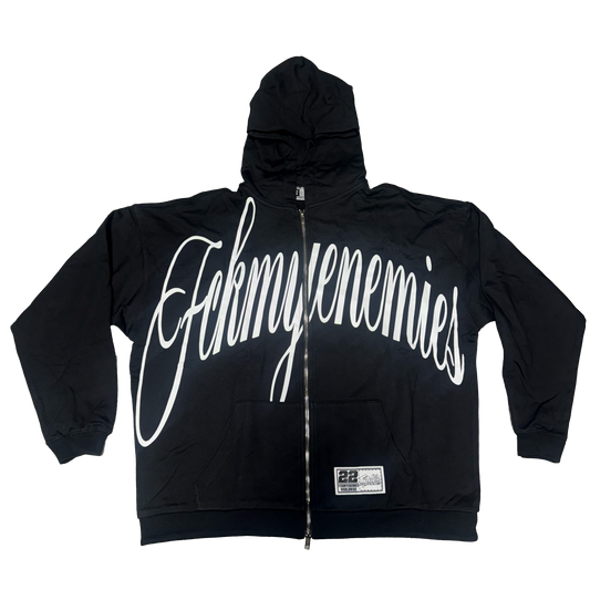 FME Script Zip Up -Black