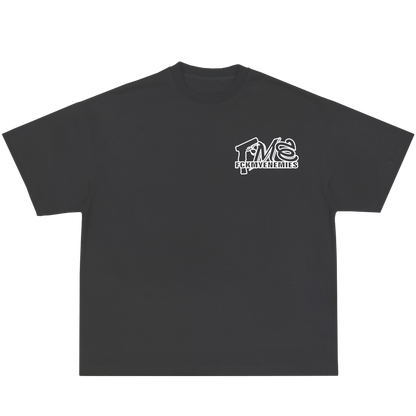 FCKMYENEMIES Tee -Charcoal Grey