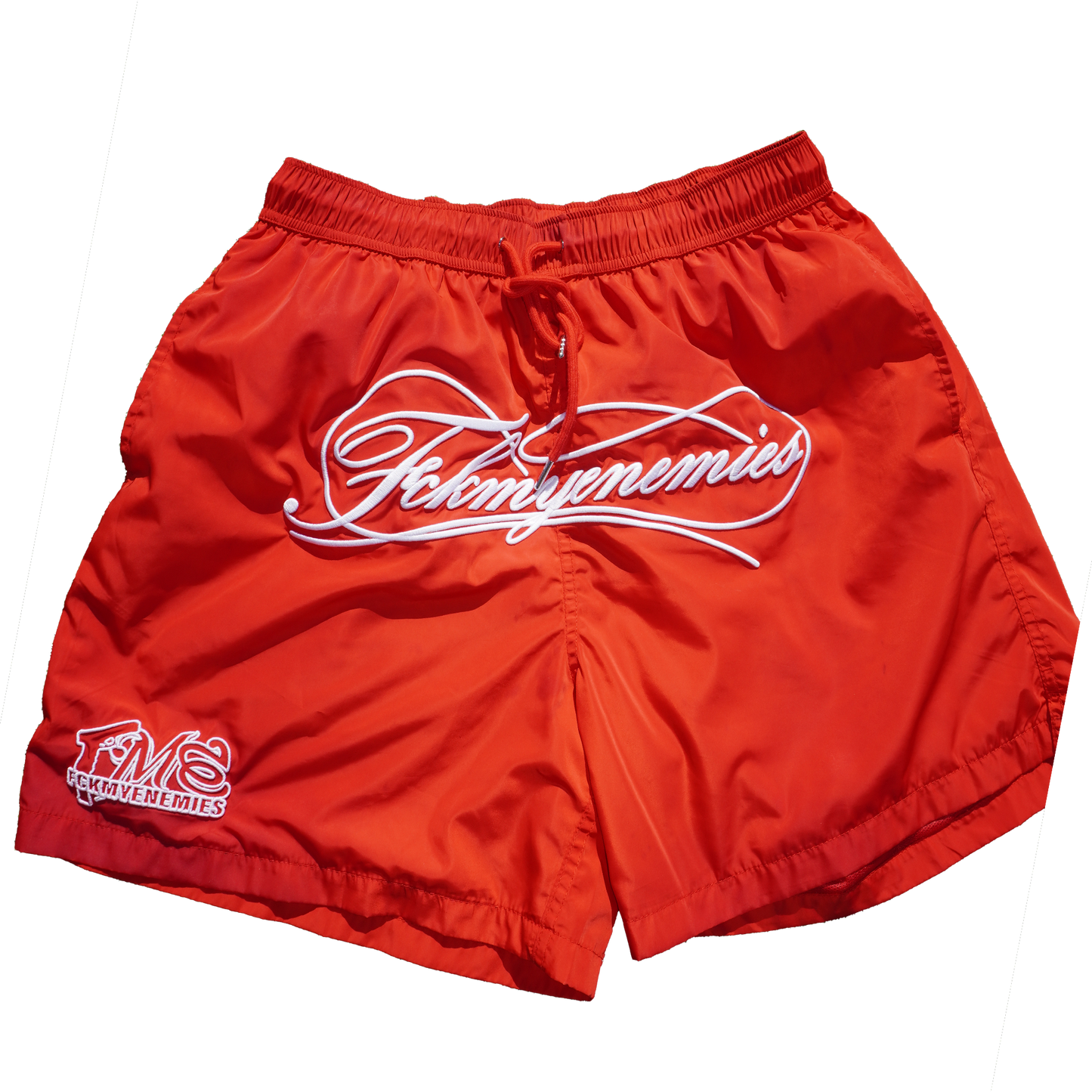 FME Nylon Shorts -Red