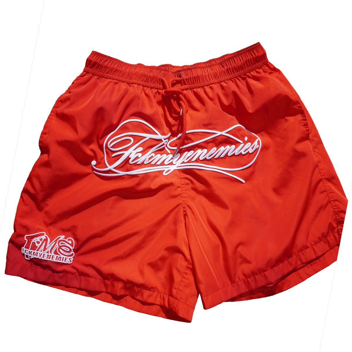 FME Nylon Shorts -Red