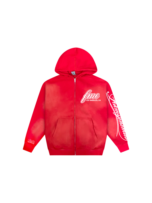 FME Script Zip Up -Red