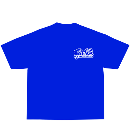 FCKMYENEMIES Tee -Royal Blue