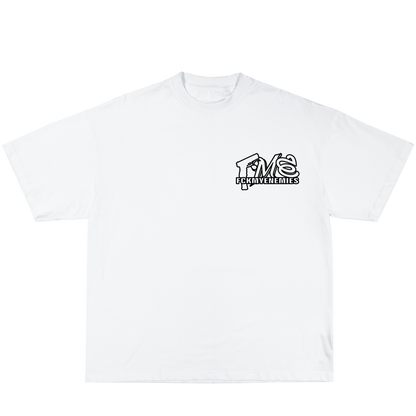 FCKMYENEMIES Tee -White